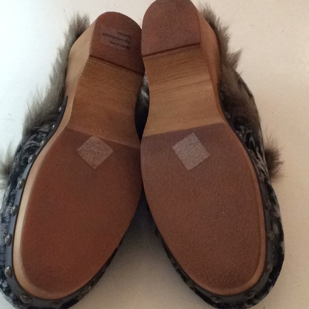 Velvet fur clogs mou - Picture 5 of 5